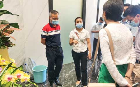 动态丨ng电子游戏园林总部向导一行莅临各分公司慰问交流