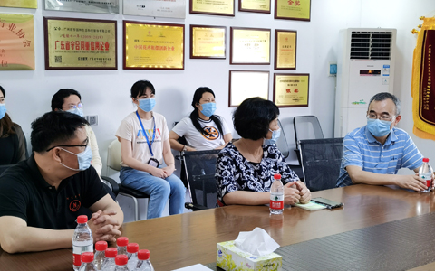 广州荔湾区政协毕清副主席莅临ng电子游戏园林调研