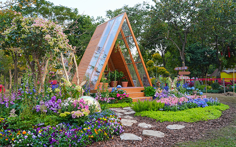 ng电子游戏园林《多巴胺花植园》景观设计获第32届广州园博会金奖